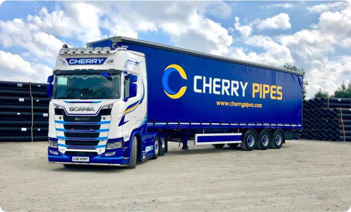 Cherry Pipes Truck